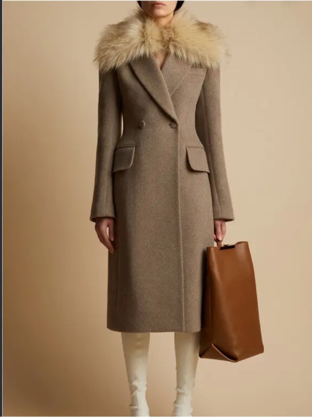 Gorgeous and Luxury $6,600 KHAITE “Finna” Coat - size 0 - NWT
